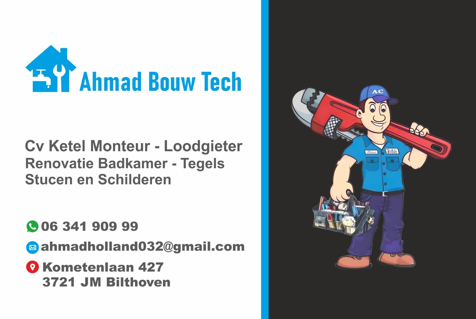 Ahmad bouw tech logo
