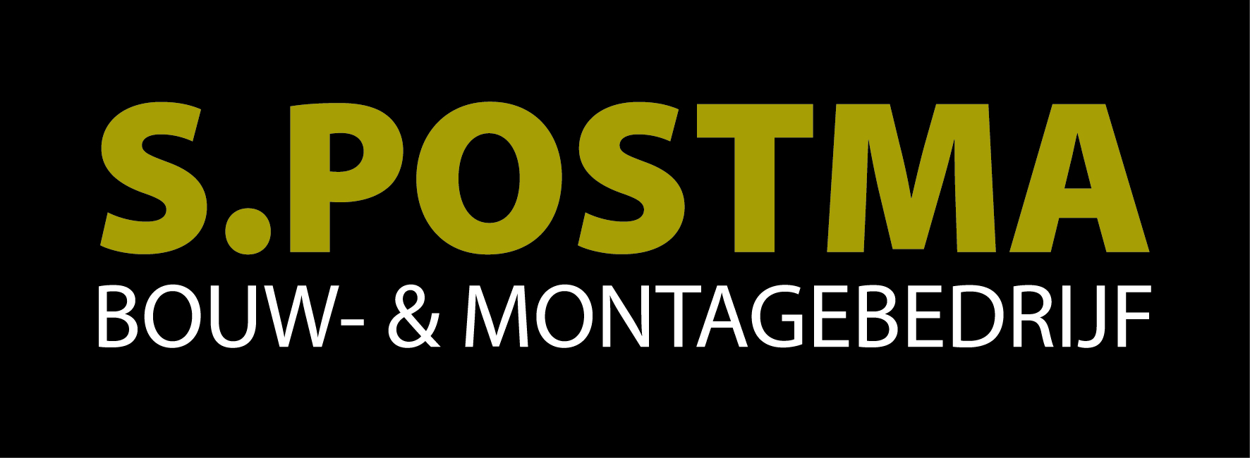 S. Postma Bouw- & Montagebedrijf logo